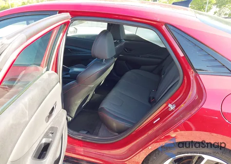 2023 Hyundai Elantra N Line z USA, uszkodzony, nr VIN KMHLR4AF9PU496055